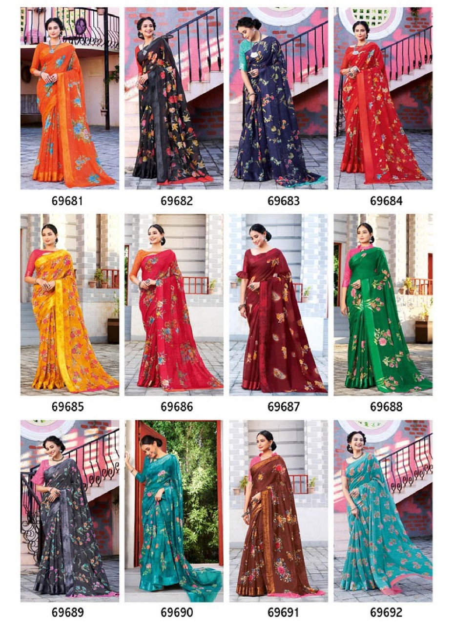 Lifestyle Pavitra Cotton 6 Latest Fancy Designer Casual Wear Cotton Saree Collection
